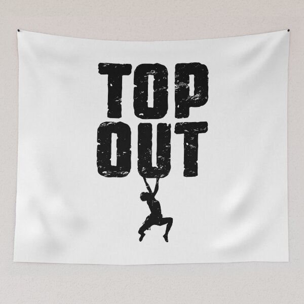 Item preview, Top Out Rock Climbing Bouldering Funny Climber Boy designed and sold by GrandeDuc.