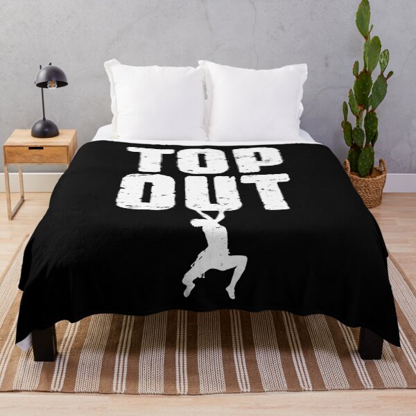 Item preview, Top Out Rock Climbing Bouldering Funny Climber Boy designed and sold by GrandeDuc.