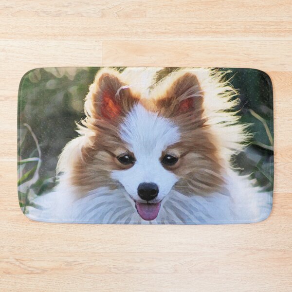 Item preview, Pomeranian Puppy Textured Digital Painting designed and sold by Heathermarie321.