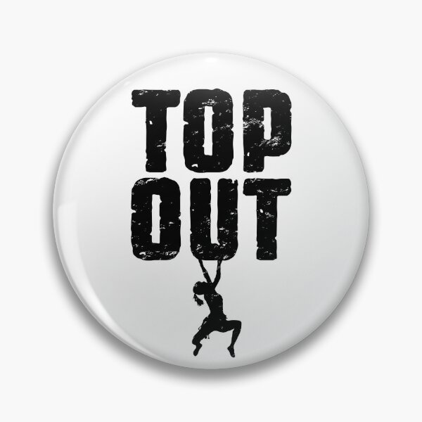 Item preview, Top Out Rock Climbing Bouldering Funny Climber Girl designed and sold by GrandeDuc.