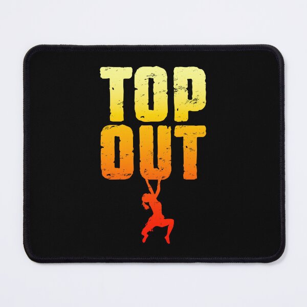 Item preview, Top Out Rock Climbing Bouldering Funny Climber Girl designed and sold by GrandeDuc.