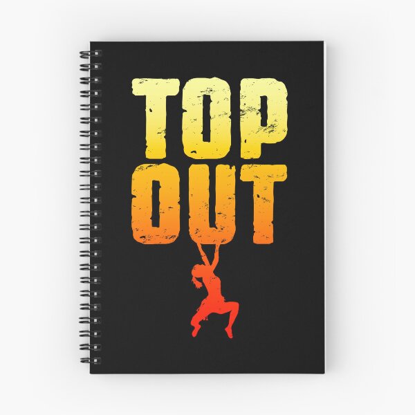 Item preview, Top Out Rock Climbing Bouldering Funny Climber Girl designed and sold by GrandeDuc.
