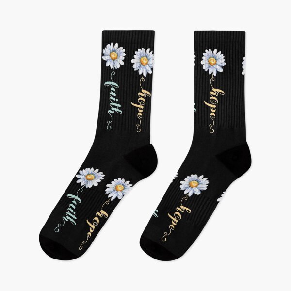 Item preview, Love Faith Hope Daisy Flowers designed and sold by koonam.