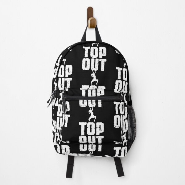 Item preview, Top Out Rock Climbing Bouldering Funny Climber Girl designed and sold by GrandeDuc.