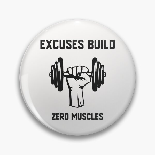 Item preview, NO EXCUSES designed and sold by KDM-Designs.