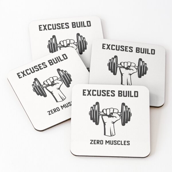 Item preview, NO EXCUSES designed and sold by KDM-Designs.