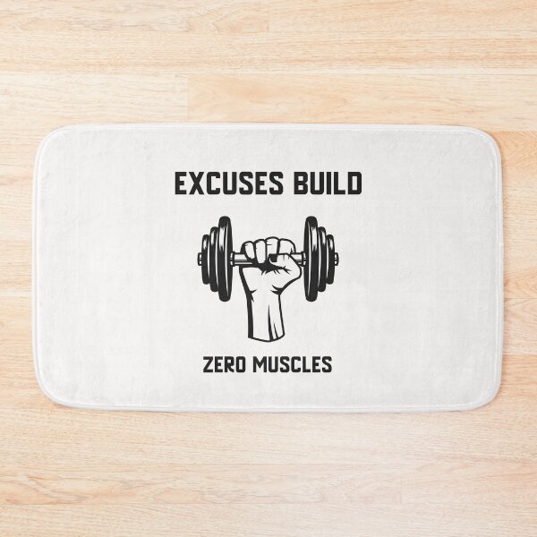 Item preview, NO EXCUSES designed and sold by KDM-Designs.