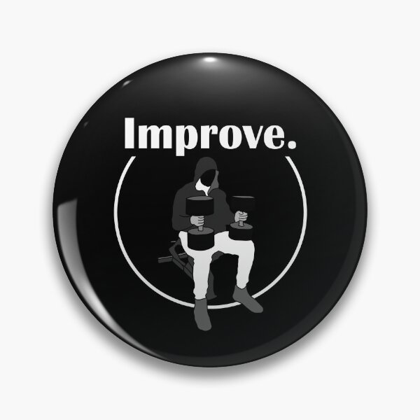 Item preview, Improve. cbum dumbell press black designed and sold by designsbyted.