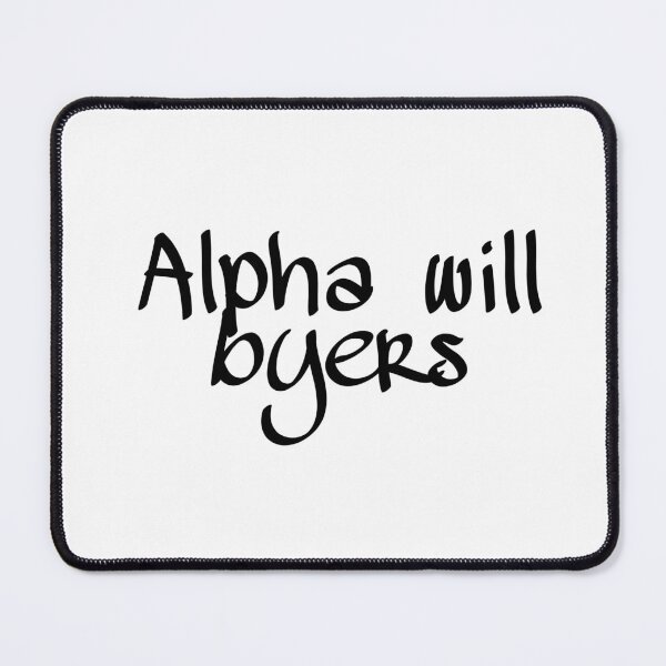 Item preview, Alpha will byers  designed and sold by Fictionette25.