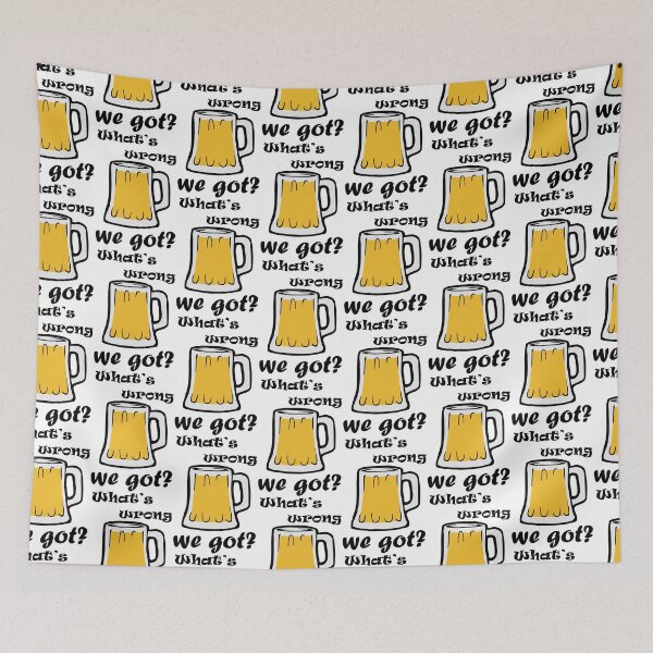 Item preview, What's Wrong With the Beer we Got? designed and sold by Michael Garber.
