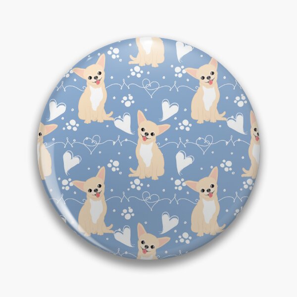 Item preview, LOVE Fawn Cream White Chihuahua 5 designed and sold by Lulupainting.