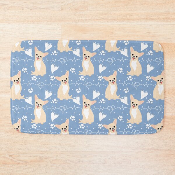 Item preview, LOVE Fawn Cream White Chihuahua 5 designed and sold by Lulupainting.