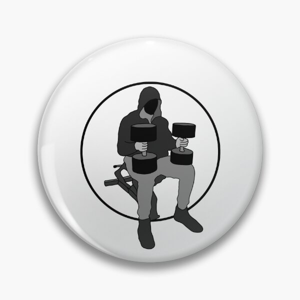 Item preview, cbum dumbell press white designed and sold by designsbyted.