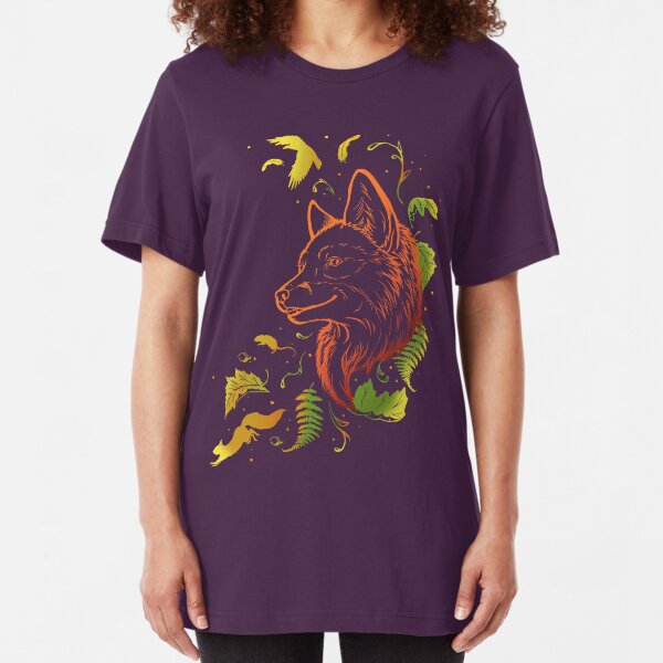 Autumn Song (rearanged) Slim Fit T-Shirt
