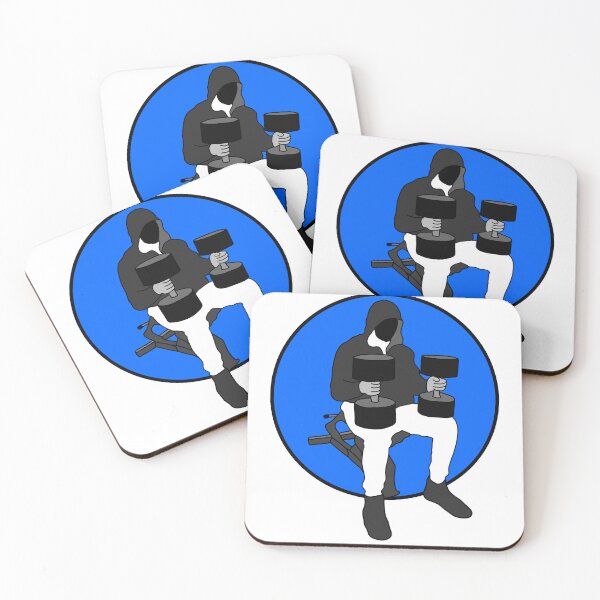 Item preview, cbum dumbell press blue designed and sold by designsbyted.