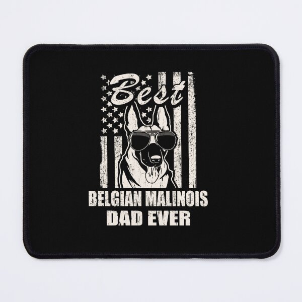 Item preview, BEST BELGIAN MALINOIS DAD EVER VINTAGE RETRO FLAG DOG DAD designed and sold by sobriowslen.
