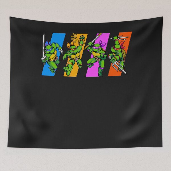 Item preview, Tmnt turtles in time characters designed and sold by HaroldWingert.