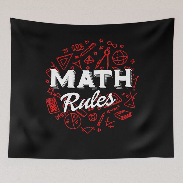 Item preview, Math Rules designed and sold by UnknownArtistt.
