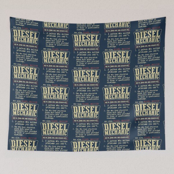 Item preview, Funny Diesel Mechanic meaning t shirts vintage design designed and sold by MahachokShopp.