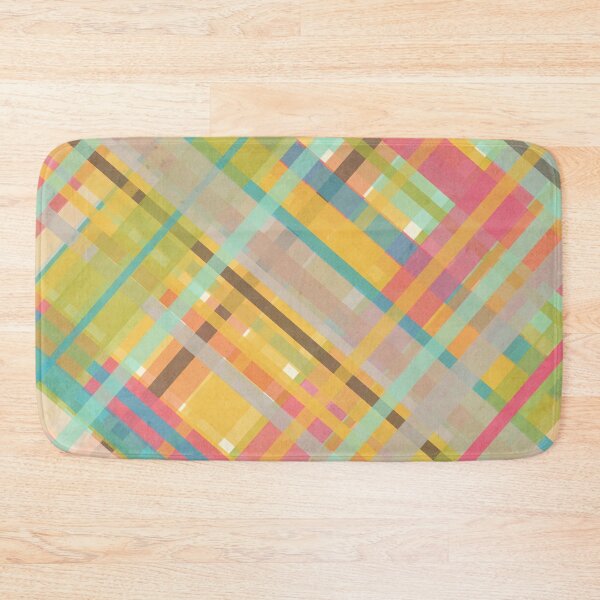 Item preview, Multi Color Irregular Plaid designed and sold by Rainbows Galore.