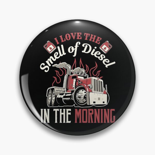 Item preview, I Love The Smell Of Diesel In The Morning Trucker Gift T-Shirt, Big 18 Wheeler Truck, Driving, Drive designed and sold by MahachokShopp.