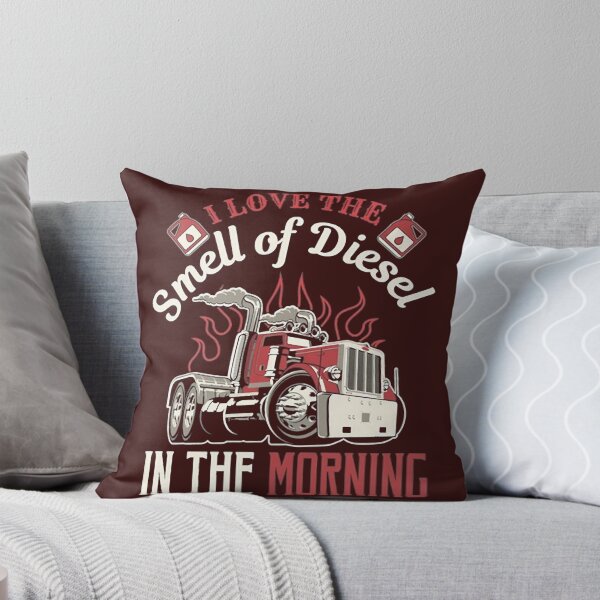 Item preview, I Love The Smell Of Diesel In The Morning Trucker Gift T-Shirt, Big 18 Wheeler Truck, Driving, Drive designed and sold by MahachokShopp.