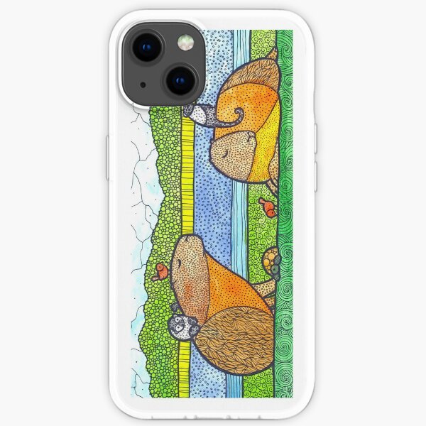 Capybaras iPhone Soft Case