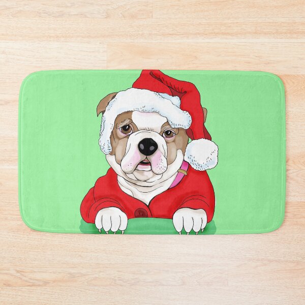 Item preview, Bull Dog Santa designed and sold by Linda Maliuana.