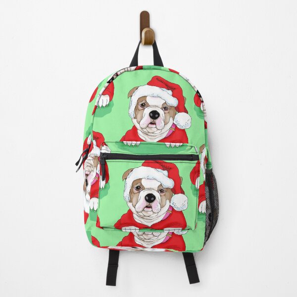 Item preview, Bull Dog Santa designed and sold by Linda Maliuana.