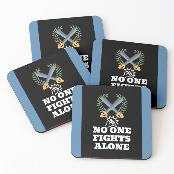 Item preview, No One Fights Alone T-Shirt designed and sold by BanYeon.