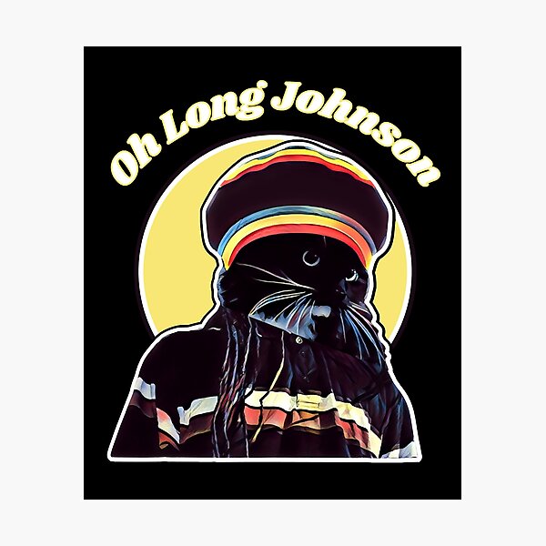 Lámina fotográfica «Oh Long Johnson Cat, Oh Long Johnson, ¿Por qué el