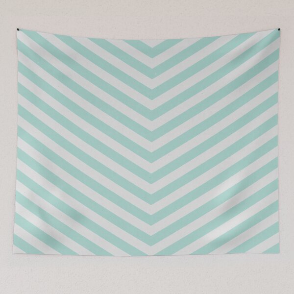 Item preview, Mint Chevron designed and sold by Rainbows Galore.