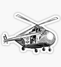 Helicopter Sticker