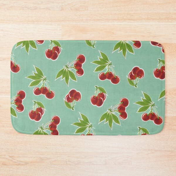 Item preview, Cherries on Green designed and sold by Rainbows Galore.