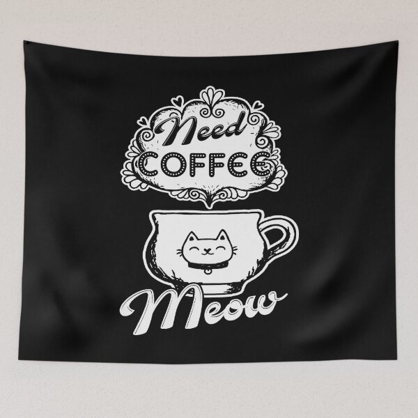 Item preview, I Just Need Coffee And Cat designed and sold by UnknownArtistt.