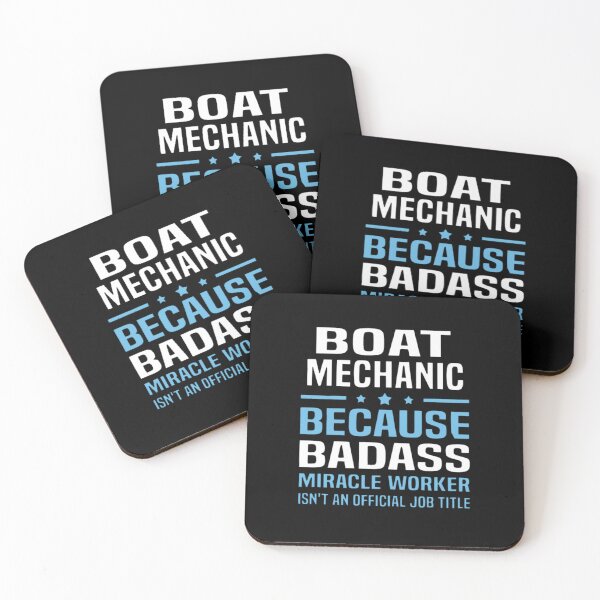 Item preview, Boat Mechanic Badass designed and sold by aryagiri.
