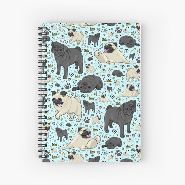 Pug Life Spiral Notebook