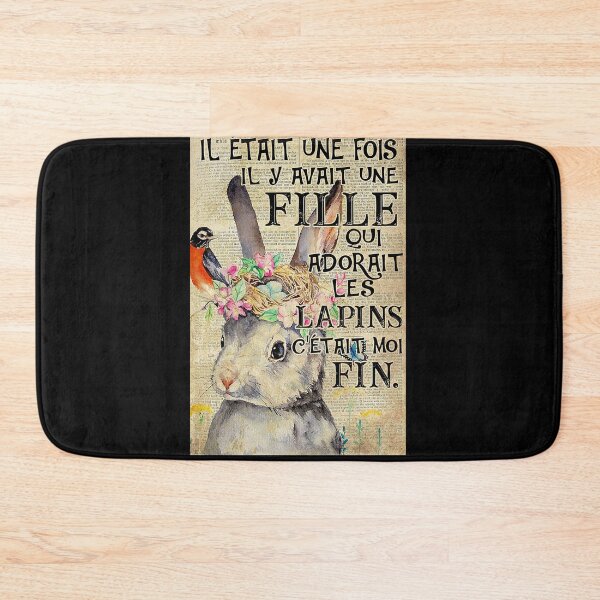 Item preview, Les lapins c'etait moi fin rabbit lover designed and sold by cevyl49.
