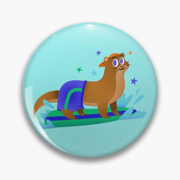 Item preview, Cutie Otter the Surfer designed and sold by cutieotter.