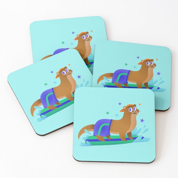 Item preview, Cutie Otter the Surfer designed and sold by cutieotter.