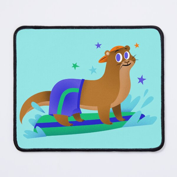 Item preview, Cutie Otter the Surfer designed and sold by cutieotter.