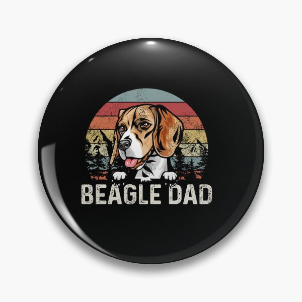 Item preview, VINTAGE BEAGLE DAD RETRO SUNSET FATHER DAY designed and sold by sobriowslen.