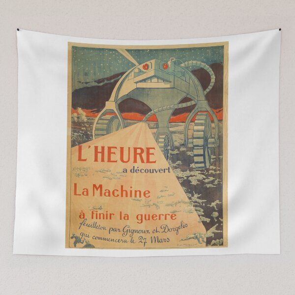 Item preview, The Time Machine French poster.  Sci-Fi 1960 film designed and sold by JayneDArcyNZ.