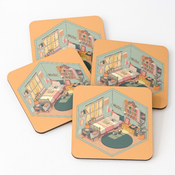 Item preview, Charlie's room at day designed and sold by Cool Cat With Hat  Art.