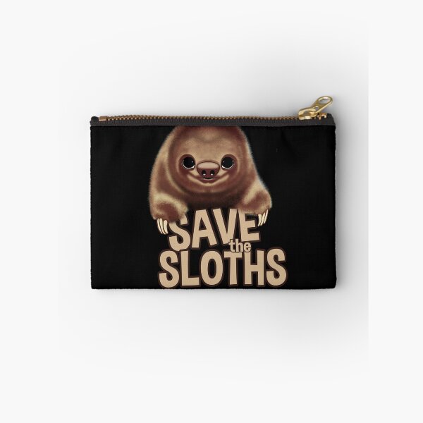 Item preview, SAVE THE SLOTHS designed and sold by wiboandbear.