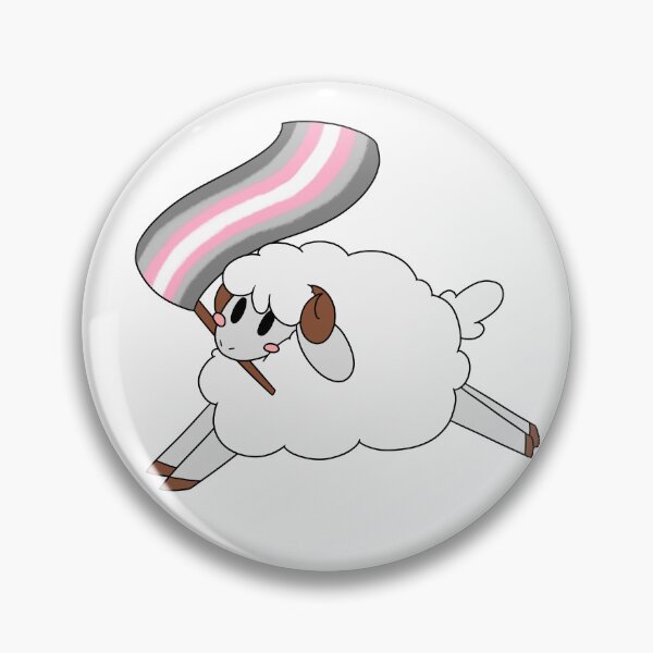 Item preview, Demigirl Pride Sheep designed and sold by SamWasNeverHere.