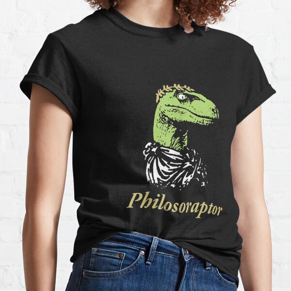 philosoraptor t shirt