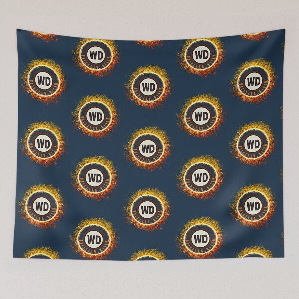 Item preview, whistlindiesel website yellow fire designed and sold by MahachokShopp.
