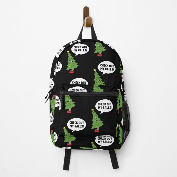 Item preview, Check Out My Balls - Inappropriate Christmas Tree designed and sold by Tanya Nienow.