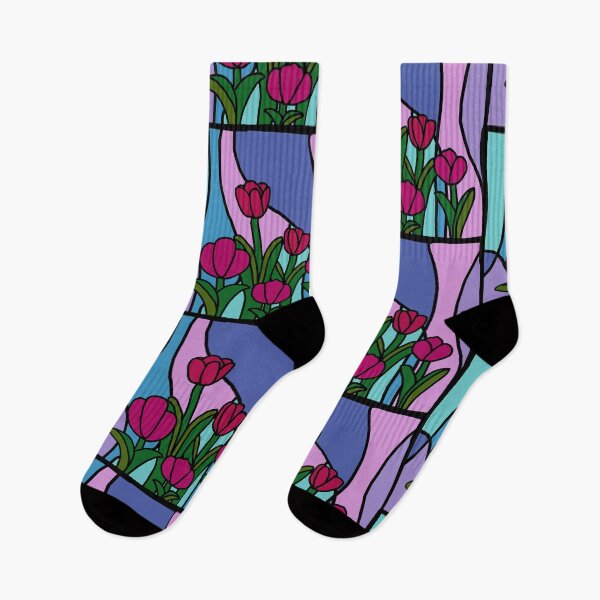 Item preview, Stained glass tulips designed and sold by kananidrummond.